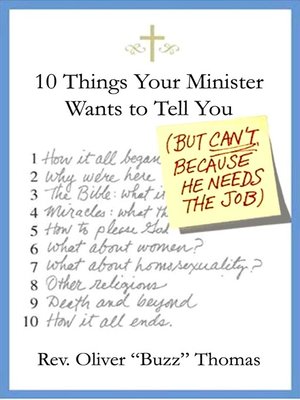 Ten Things Your Minister Wants to Tell You (But Can't, Because He Needs the Job) - Audiobook